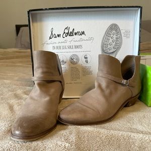 Sam Edelman leather booties.